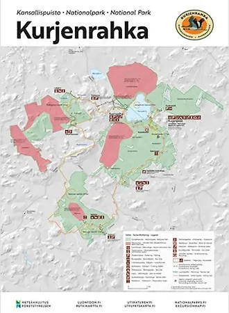 Appartement Moekki Ja Saunamoekki Kurjenrahkan Kansallispuistossa *