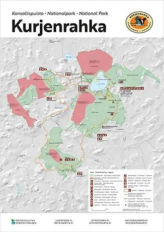 Διαμέρισμα Moekki Ja Saunamoekki Kurjenrahkan Kansallispuistossa *